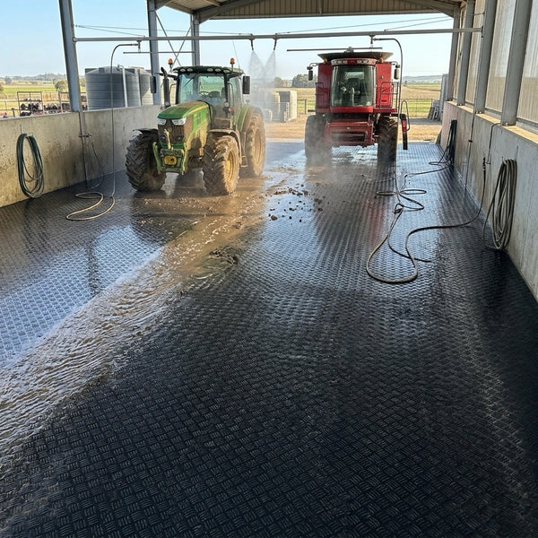 Farm Equipment Washdown Bay Mat