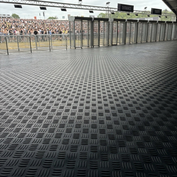 Festival Entrance Dirt Control Mat