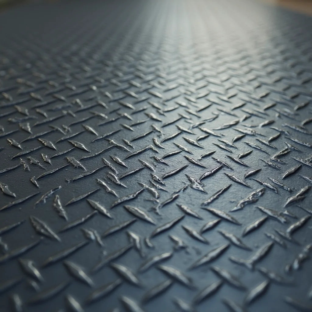 Diamond Plate Rubber Mats – Safer Floors | Factory Direct Mats ...