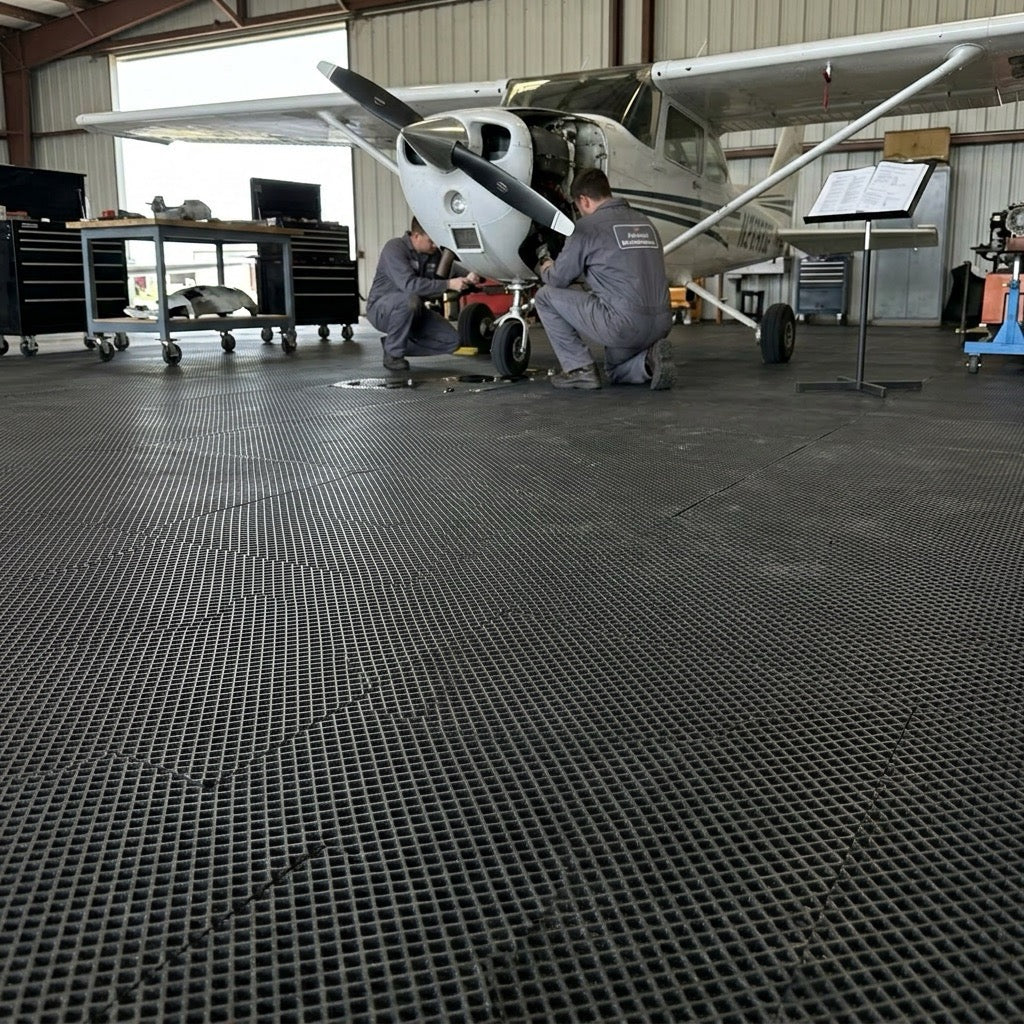 Aircraft Hangar Floor Mat