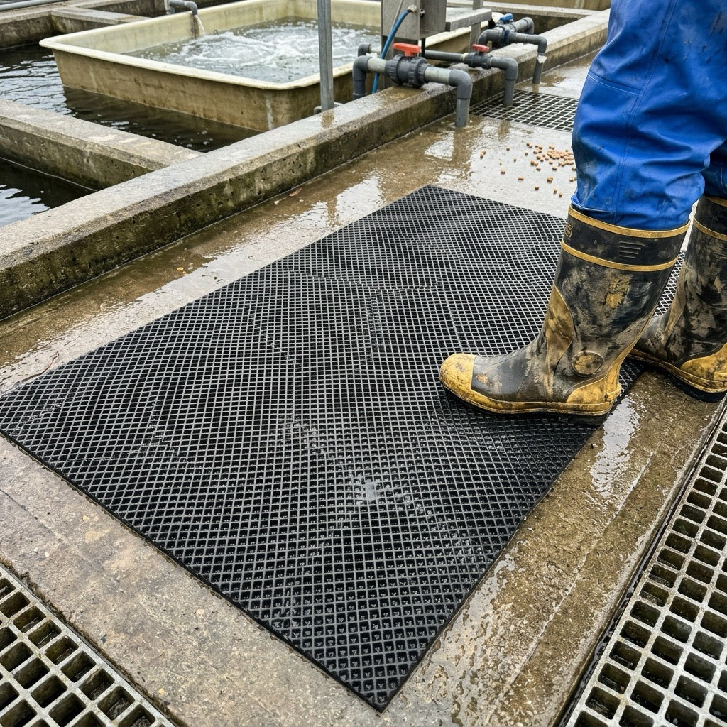 Aquaculture Farm Work Platform Mat