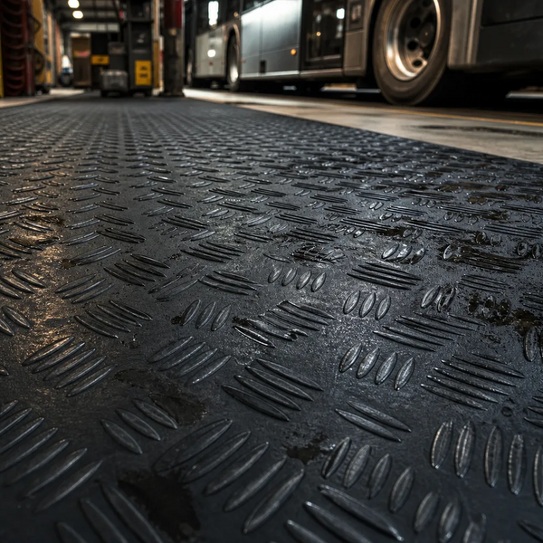 Bus Depot Maintenance Bay Mat