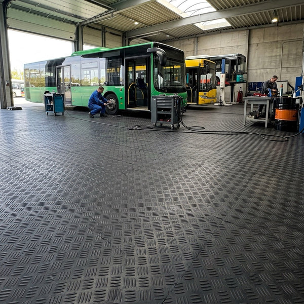 Bus Depot Maintenance Bay Mat