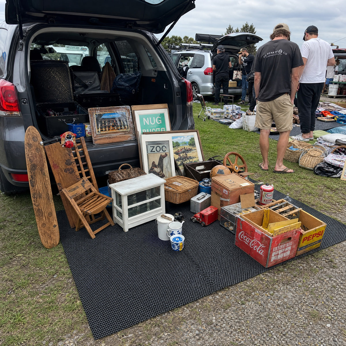 Car Boot Sale Ground Mat