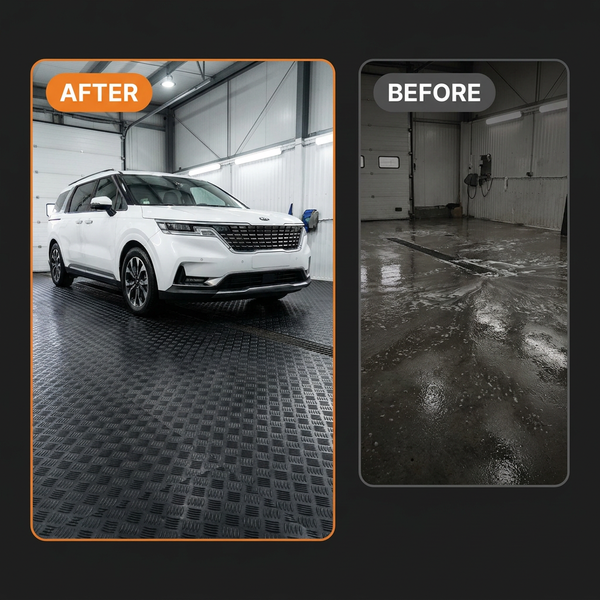 Car Wash Bay Anti-Slip Mat