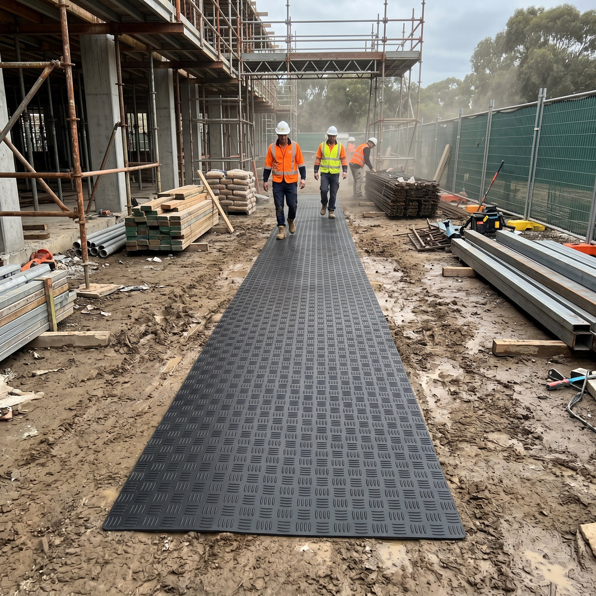 Construction Site Access Mat
