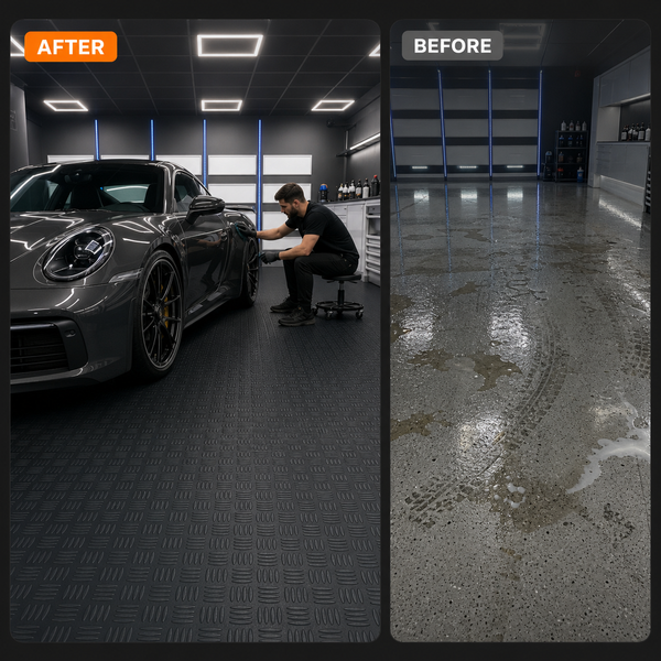 Exhaust Shop Floor Mat