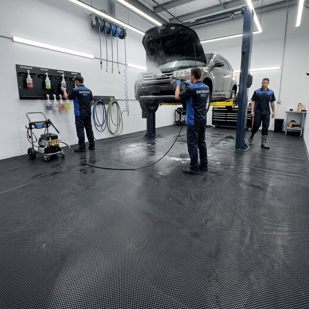 Engine Bay Wash Mat