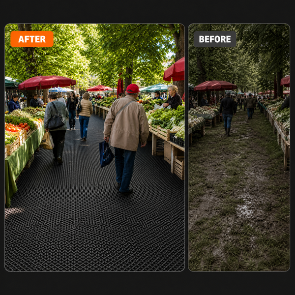 Farmers Market Ground Mat