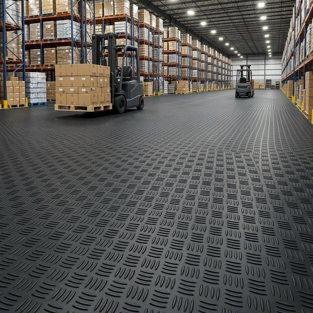 Forklift Traffic Zone Mat