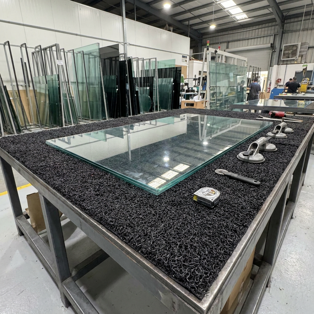 Glass Factory Processing Mat