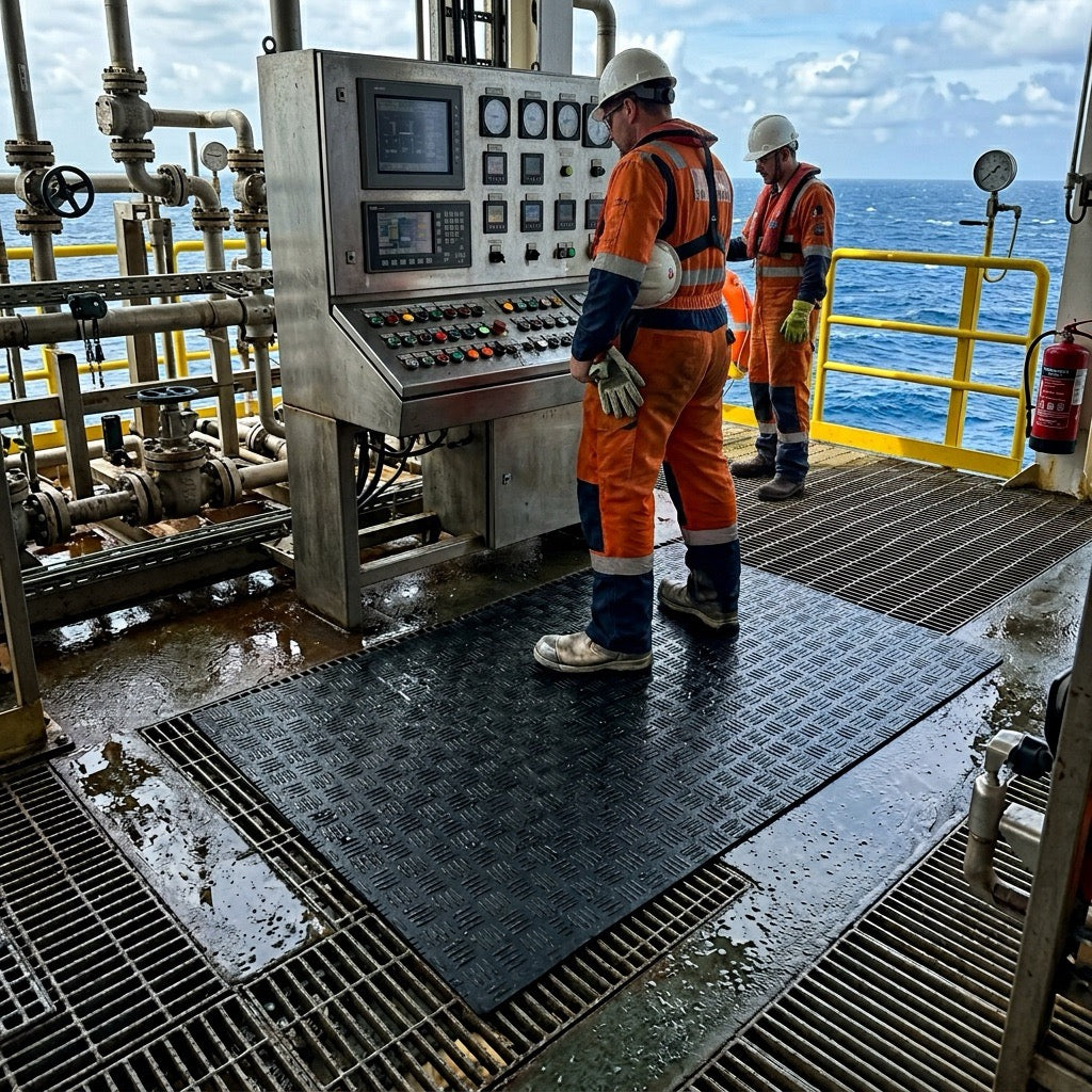 Oil Rig Platform Safety Mat