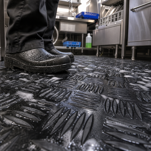 Restaurant Dishwashing Station Mat