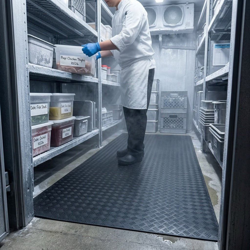 Restaurant Walk-in Freezer Mat