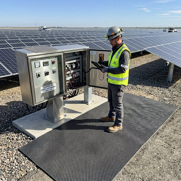Solar Farm Maintenance Area Mat