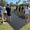 Outdoor Sports Event Spectator Mat