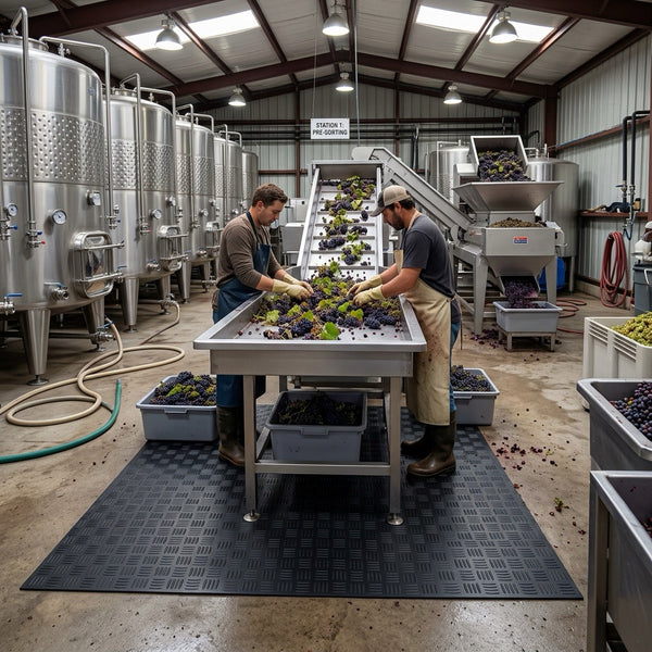 Vineyard Processing Area Mat