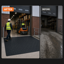 Warehouse Entrance Dirt Control Mat