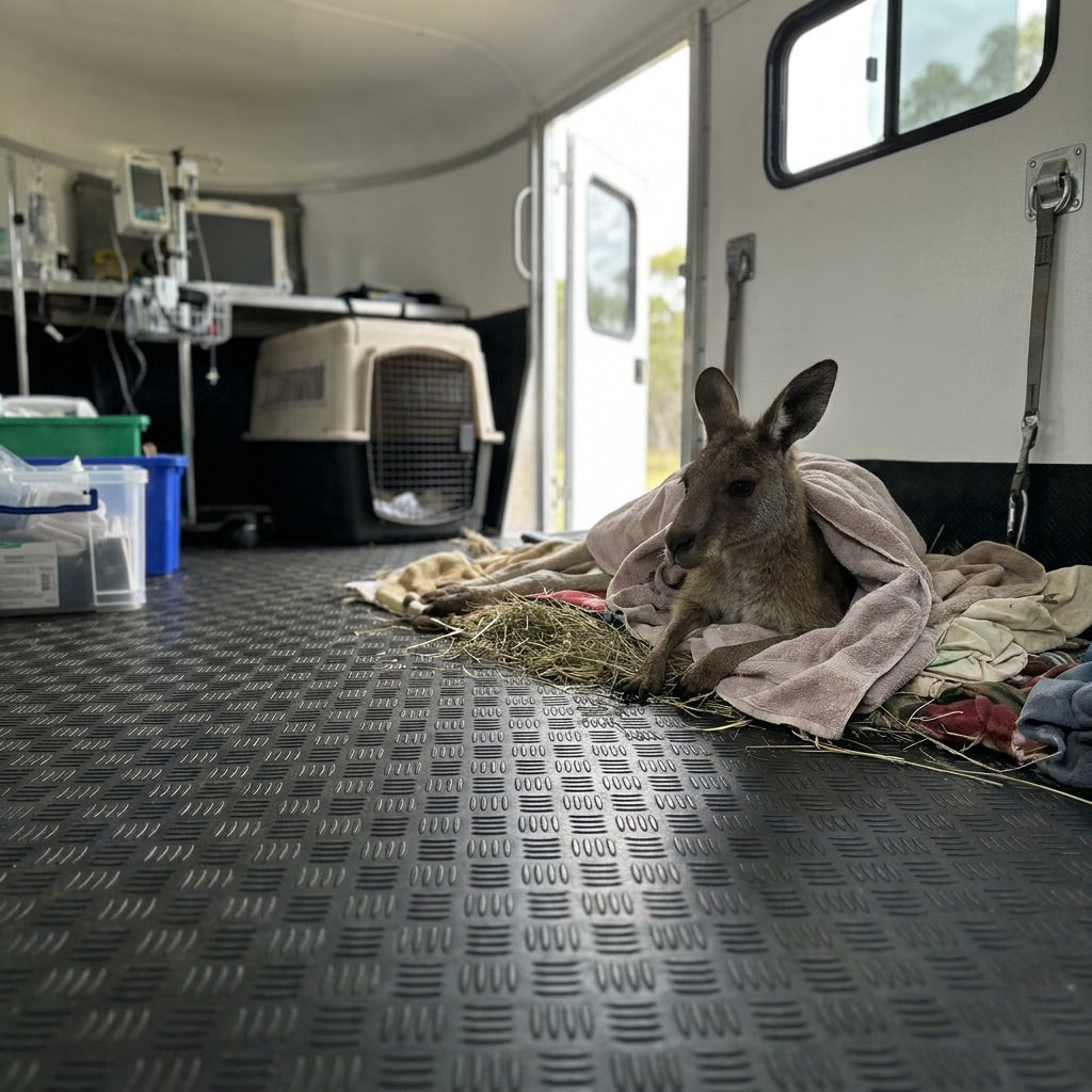 Wildlife and Rescue Animal Transport Mat