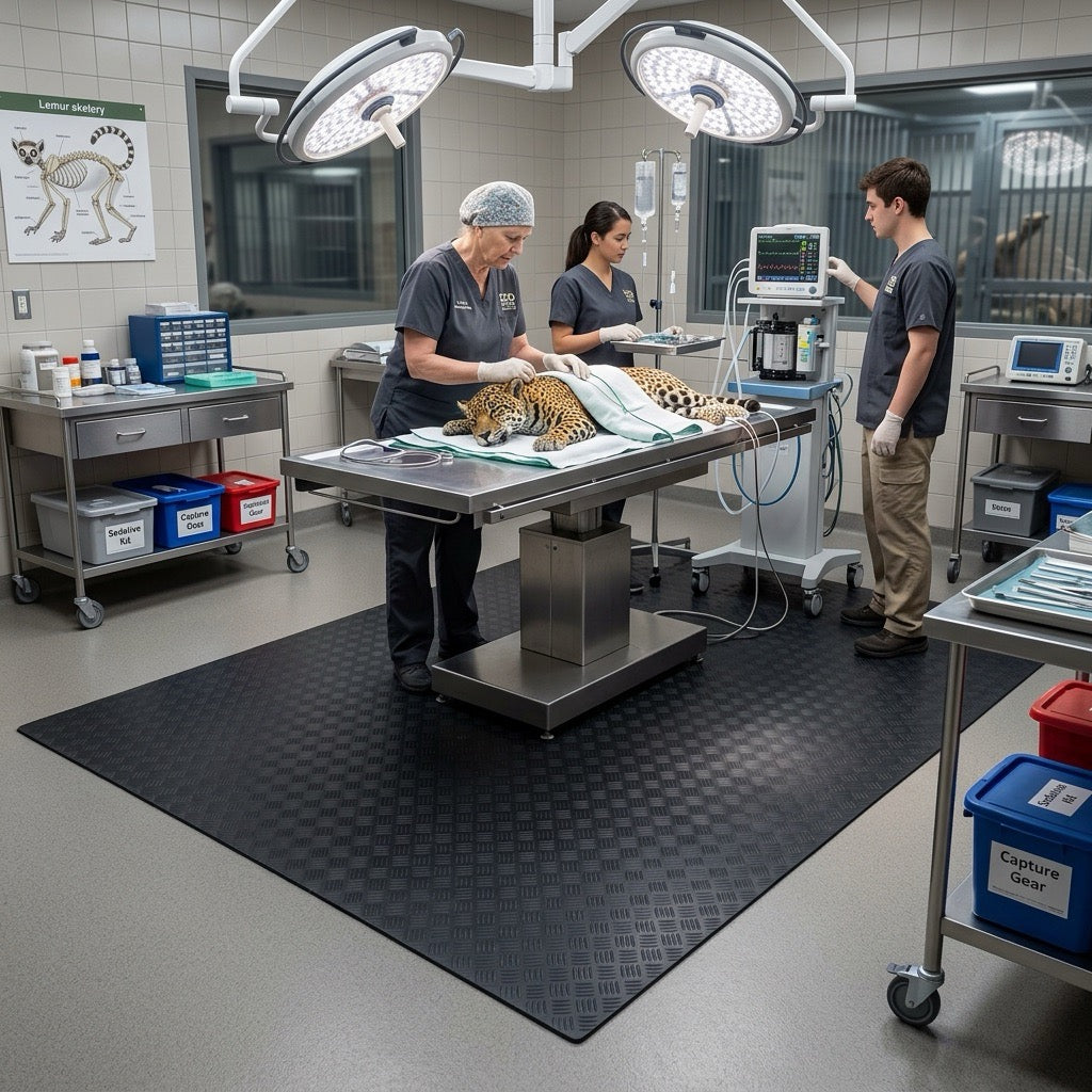 Zoo Veterinary Treatment Room Mat